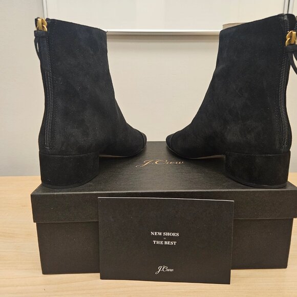 J. Crew Suede Roxie Ankle Boots - Picture 2 of 3